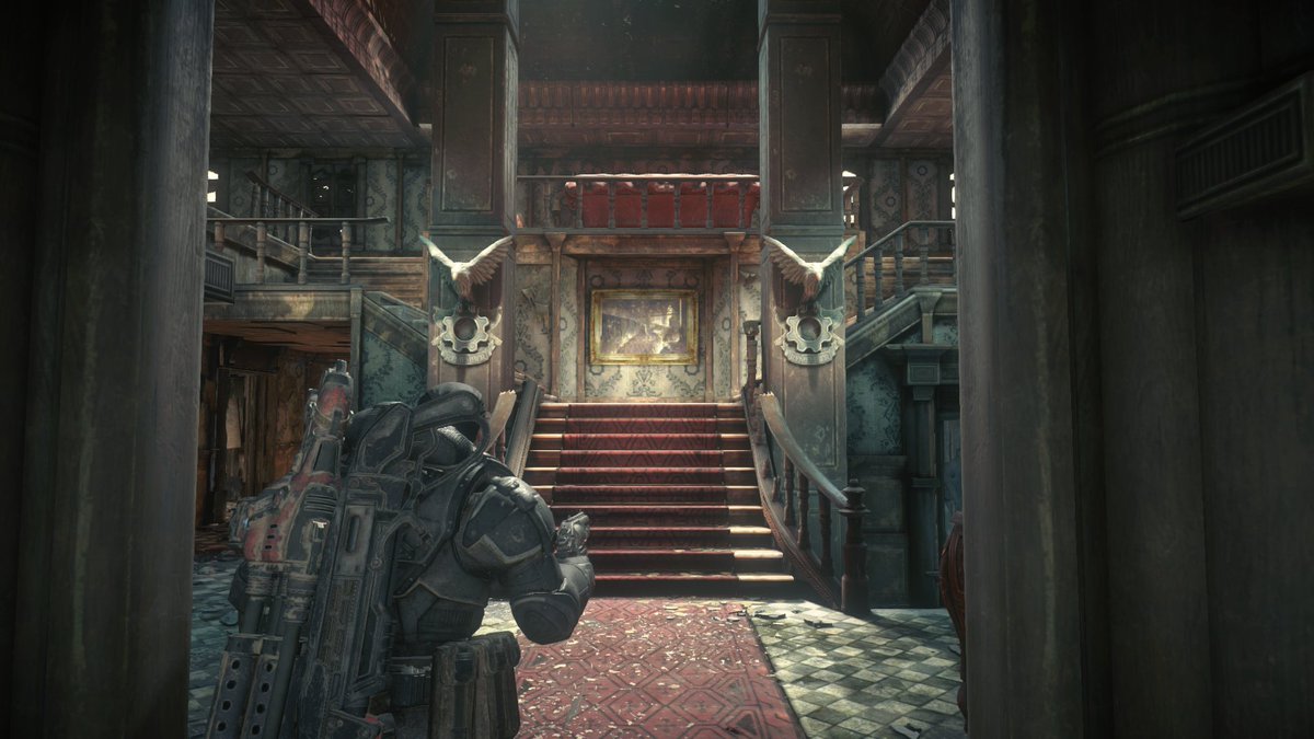 GearsofWar's tweet photo. History is written on these walls. 

Here's a look into the creation of one of your favorite places on Sera, concept v in-game. https://t.co/voRE8xb0bX
