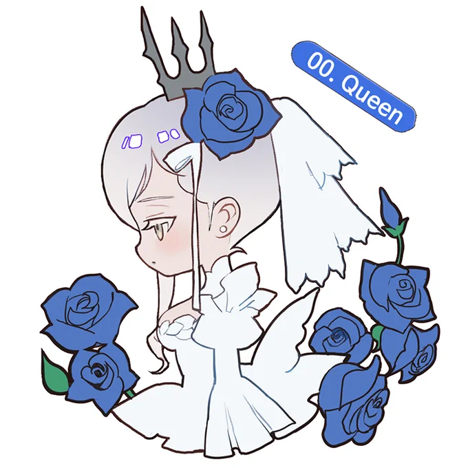 https://t.co/TdLOHxEKQ2
💎Queen[Blue Rose]
⏰It's going to be listed at 2PM KST / 12AM EST 8 MAR

💙All Bidder gifts - Chibi Queen stamp 