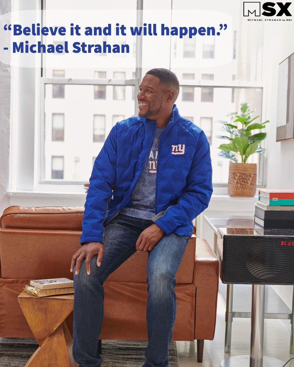 mstrahanbrand's tweet photo. You must trust your gut and believe in yourself to achieve your goals. #MotivationMonday #MSXForNFL #RaiseYourGame https://t.co/slyCm0S9jx