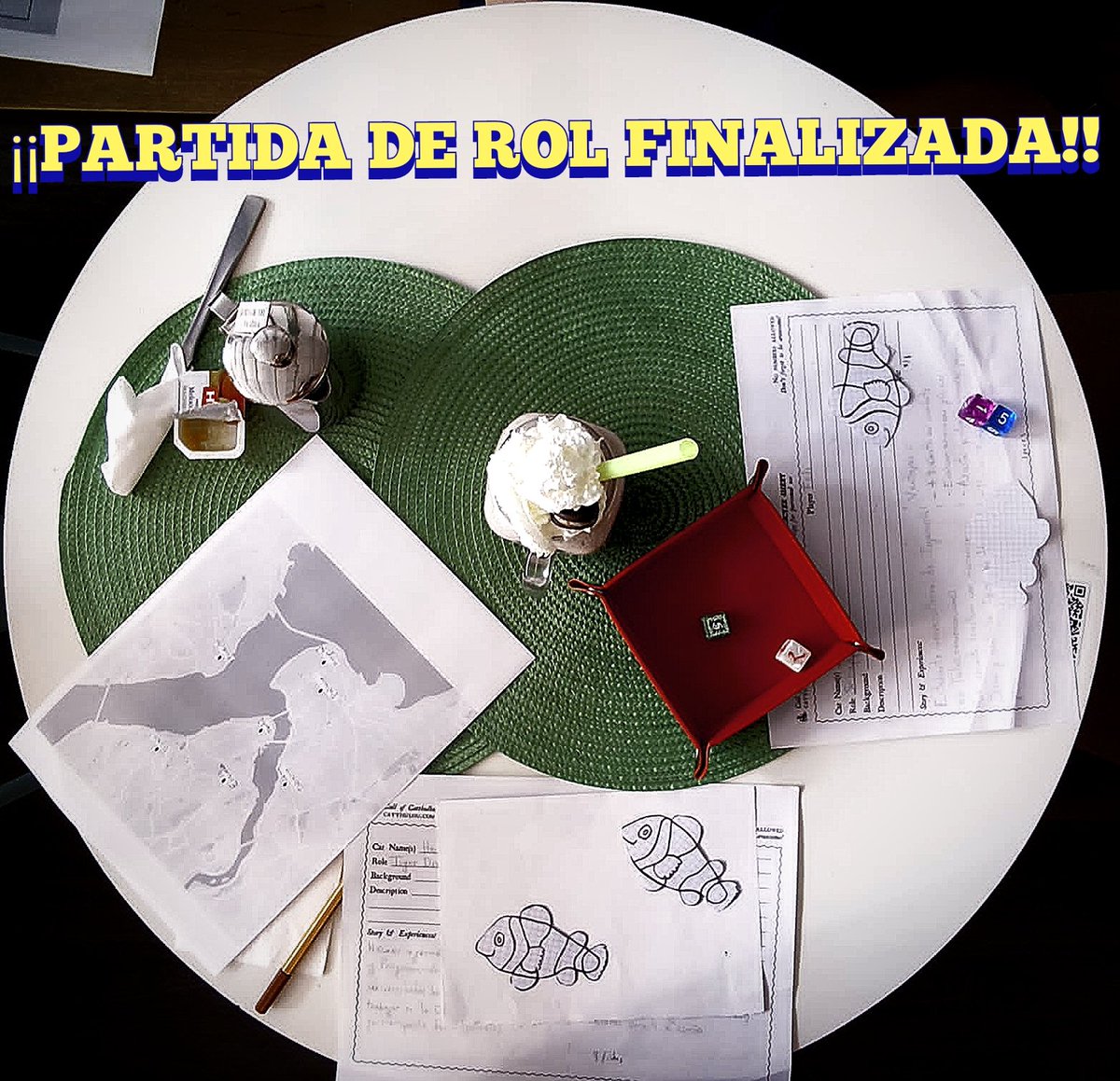 _DefensaDragon_'s tweet photo. El pasado 28 de febrero realizamos una partida de rol de mesa de CatCthulhu en la cafetería de Alexandra's Garden. Si no quieres perderte otra partida de rol, siguenós para enterarte de cuándo las hacemos. https://t.co/xqkUcIVsaz