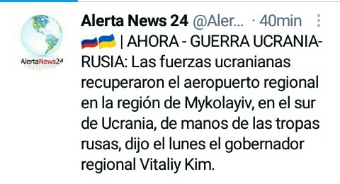 joseelseguridad's tweet photo. EL PRESIDENYE DE UCRANIA DIJO LA GUERRA SALDRA DE ESTE PAIS Y SE EXTENDERÁ POR EUROPA
YA HAY VARIOS ATENTADO A EMBAJADA DE RUSIA. UCRANIA REPORTA LA MUERTE DE UN GENERAL RUSO POR UN #FRANCOTIRADOR UCRANIANO. RUSIA CASTIGARA A CUALQUIERA QUE #INFUNDE NOTICIA DE GUERRA EN SU PAIS https://t.co/A4DCPpYxDn