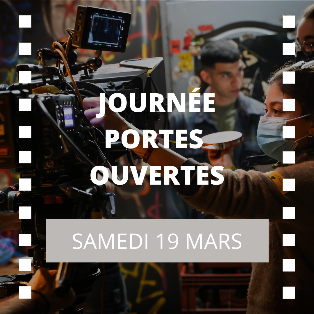 Venez découvrir le campus de l’ESEC et les formations aux métiers de l'audiovisuel, SAMEDI 19 MARS de 10h à 17h.

Inscrivez-vous dès maintenant pour participer à la Journée Portes Ouvertes 👉info.esec.edu/portes-ouverte…