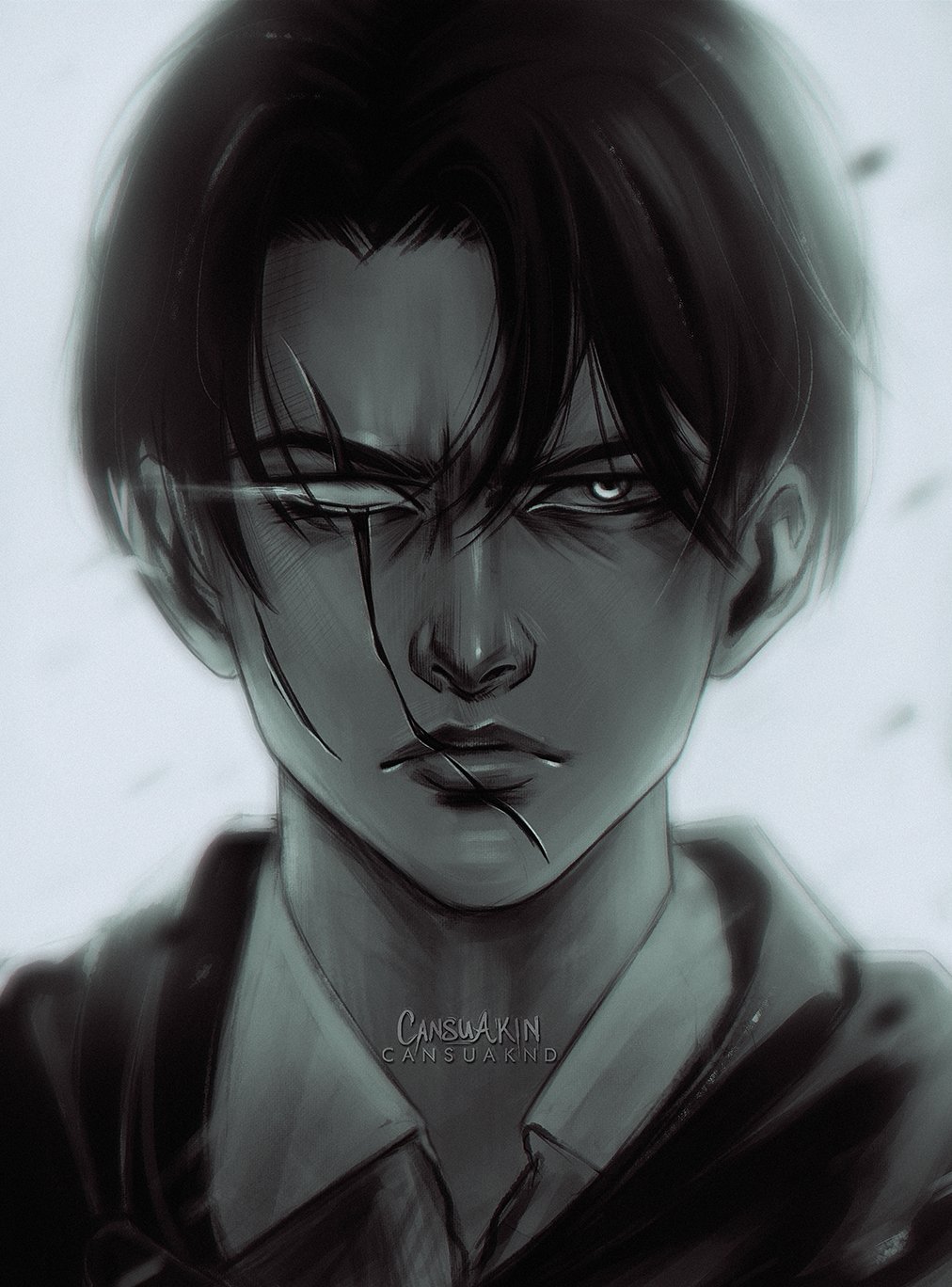 cansuaknd on Twitter: ackerman I tried to draw him in a different style :') #ShingekiNoKyojinTheFinalSeason https://t.co/UqBChQe4bM" / Twitter