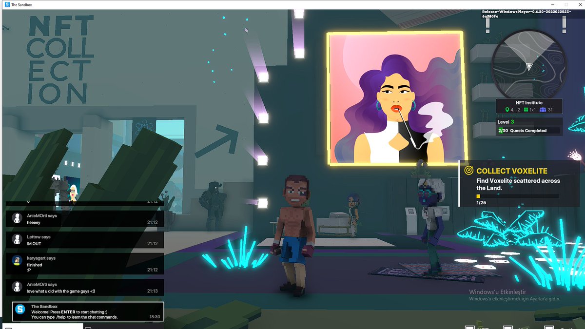 Hasan43905267's tweet photo. @TheSandboxGame @worldofwomennft I just participated in the daily #SandboxAlphaS2Contest for a chance to earn up to 1,000 $SAND! Day 3 - Selfie with WorldofWomen. Check out my screenshot below! 👇 #SandboxAlphaS2 https://t.co/arx9tUffIz