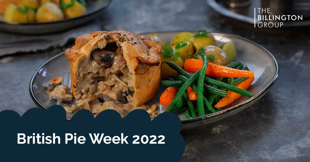 It's #BritishPieWeek! 🥧 Did you know, 50% of chicken pies on pub menus have a white wine sauce? Our teams know which pies will perform best on your menu, and what you should serve on the side. Get in touch to find out more:buff.ly/3BjxWyV
#Foodservice #TheBillingtonGroup