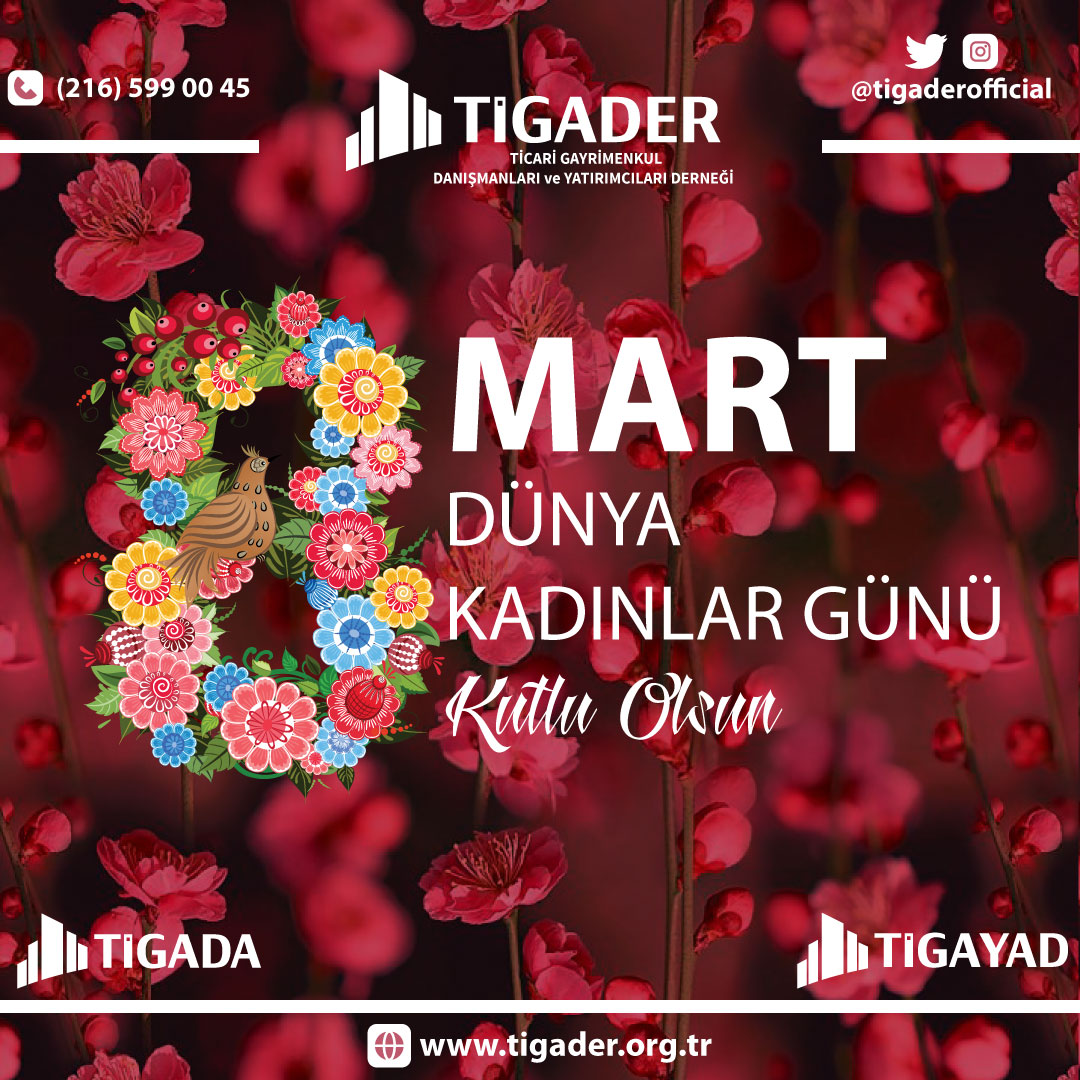 "Yeryüzünde gördüğümüz her şey kadının eseridir" -Mustafa Kemal Atatürk

8 Mart Dünya Kadınlar Gününüz kutlu olsun!