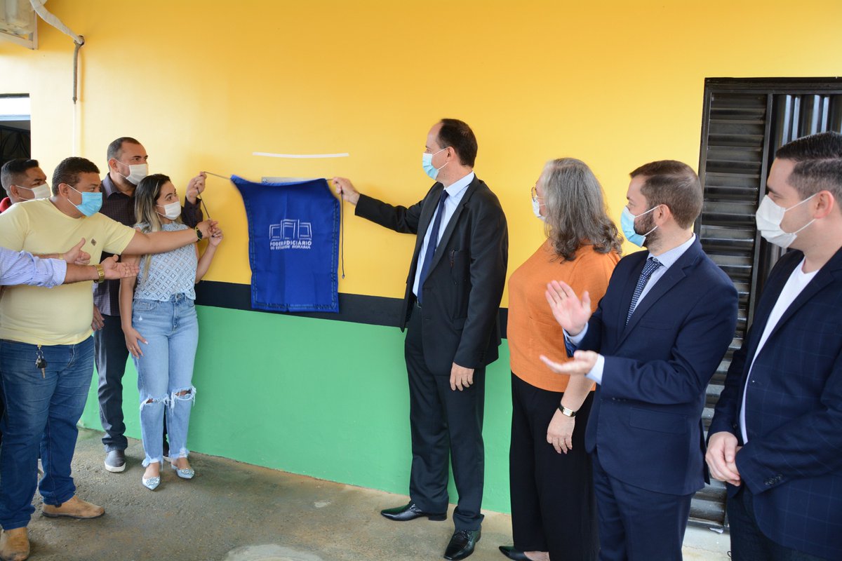 TjRoraima's tweet photo. Nesta segunda-feira, dia 7 de março, o TJRR por meio do programa Justiça Cidadã, inaugurou um Posto Avançado de atendimento do judiciário no município de Iracema. 
#postoavançado #justiçacidadã #tjrr #interior #Iracema #serviços #judiciário #tjroraima https://t.co/lt9UfaFfO4