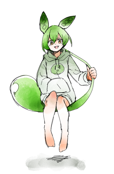 ずんだもん落書き 