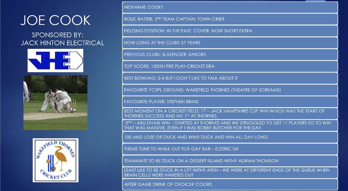 Wakefield Thornes CC tweet media