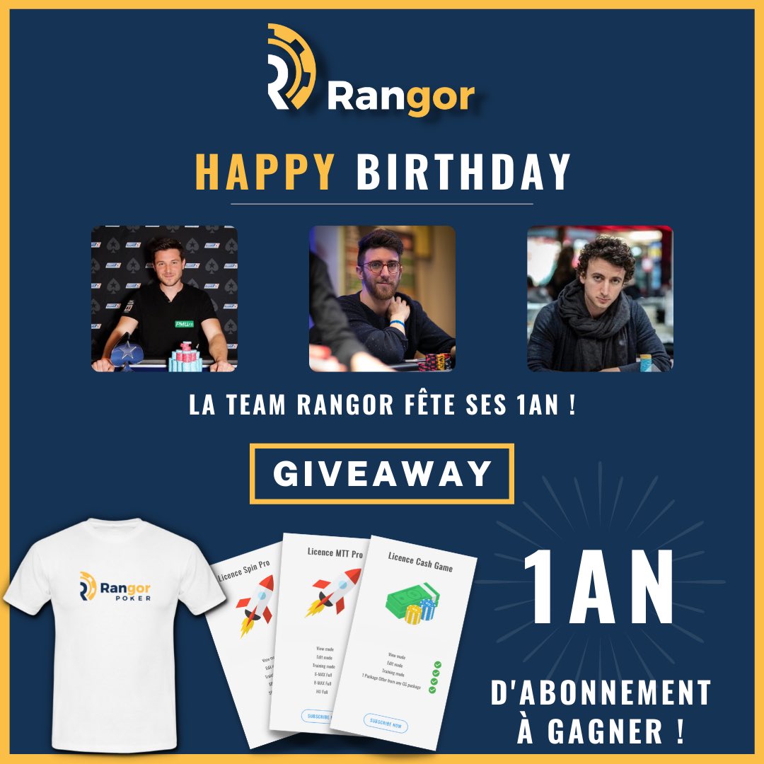 Ça se passe sur notre Instagram ! 😉
Tentez de remporter 1 AN d’abonnement à Rangor ! 
GL à tous 🍀

Rendez-vous sous notre dernier post ➡️ bit.ly/35TVhLV