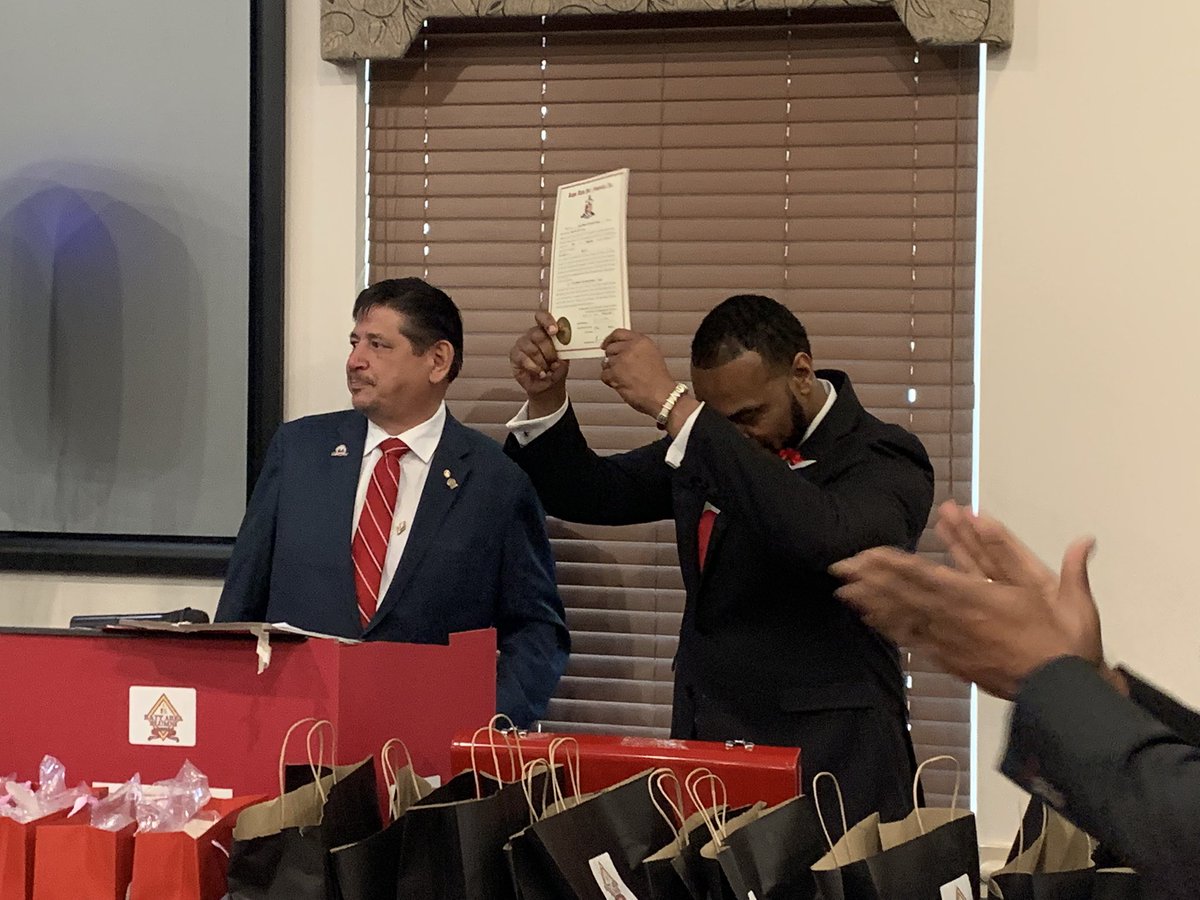 __Dayo's tweet photo. On the afternoon of Sunday, March 6, 2022 the Katy-Fulshear (TX) Alumni Chapter of Kappa Alpha Psi Fraternity, Inc. was chartered in Katy, Texas. 53 brothers came together to make this dream a reality.
#NupeNupeYo #SouthwesternProvince #ThreeUpTop #SpaceCityToKaty #GetFamiliar https://t.co/N2fkGLj2KH