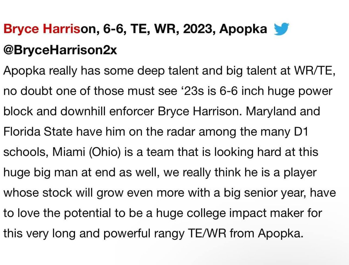 <a href="/BryceHarrison2x/">Bryce Harrison</a> 🦅🦅#DarterStandard #HokaHey