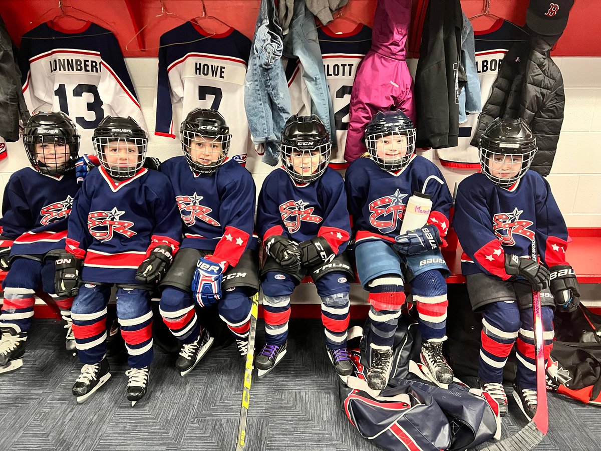 When I started playing hockey at 5 years old, it was rare to see another girl play. Now here is my daughters Initiation team. 6 girls from our small town playing the game. This is what it’s all about. #ramblernation #hockeygirls