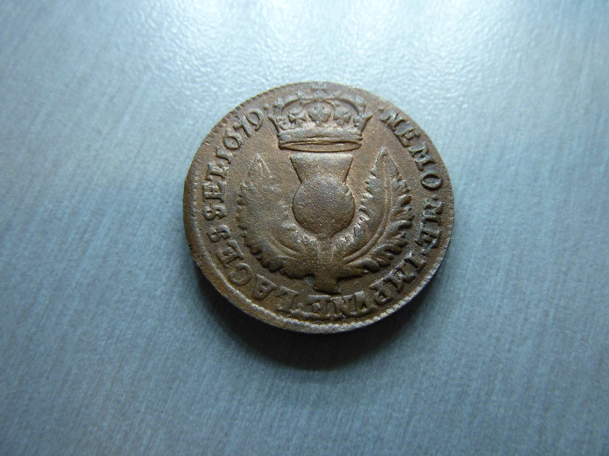 Charles ll Scottish Bawbee 1679