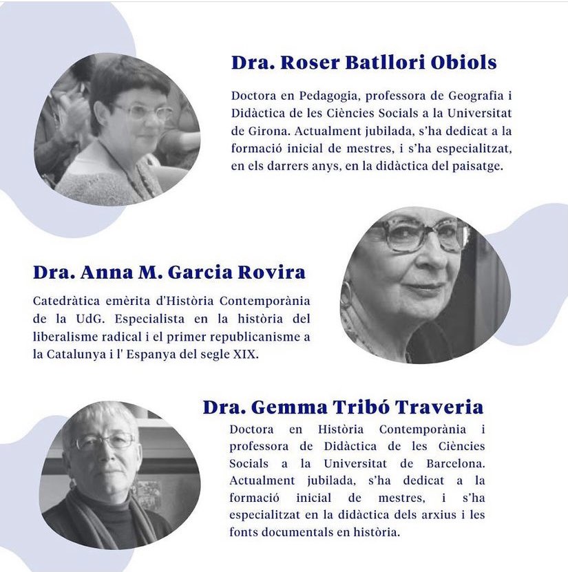 No us perdeu l'acte institucional de demà amb motiu de la commemoració del #8M. 

Taula rodona: 'Dones, història, geografia i educació'

Amb Anna Maria Garcia, Gemma Tribó i Roser Batllori. 
A la Sala de Graus de <a href="/UdGLletres/">Facultat de Lletres UdG</a> <a href="/UdGFacTurisme/">Facultat de Turisme</a> 

A les 12 del migdia