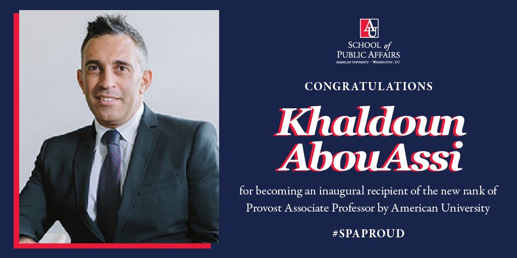 School of Public Affairs tweet media