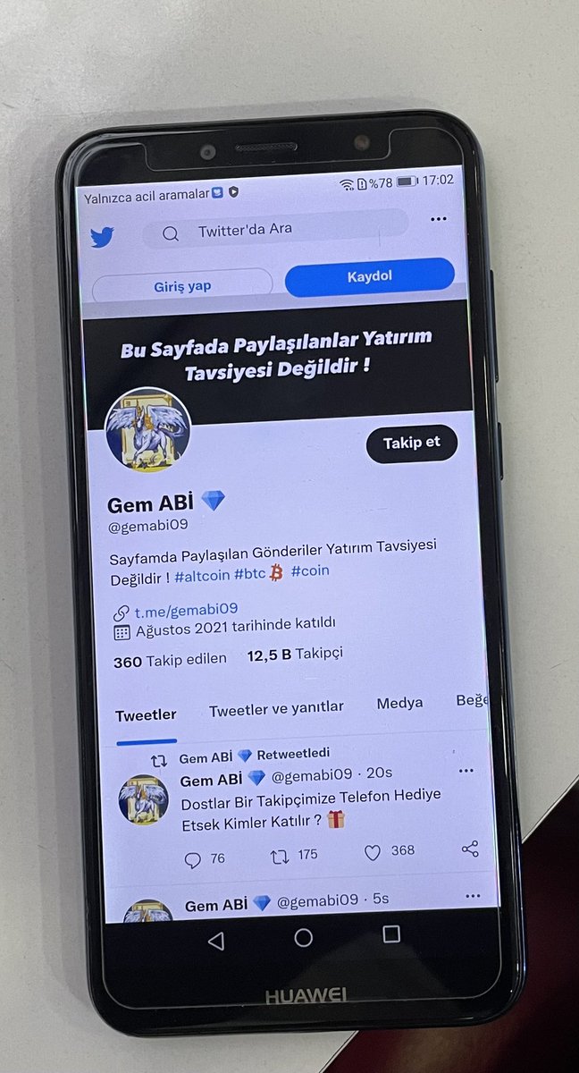 Gem ABİ 💎 tweet media
