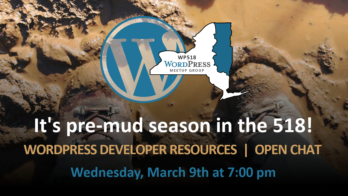 wp518's tweet photo. What are your favorite WP developer resources? How to choose from an embarrassment of riches? 3/9 @ 7p EST

"There are more things in heaven and Earth, Horatio,
Than are dreamt of in your #WordPress Codex."
-- The Bard

https://t.co/JA9R3ifF6K #zoom https://t.co/IgFIlBlDjd