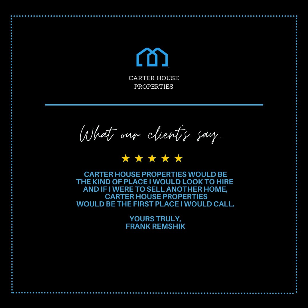 Carter House Properties on Twitter "We can help! We have a proven