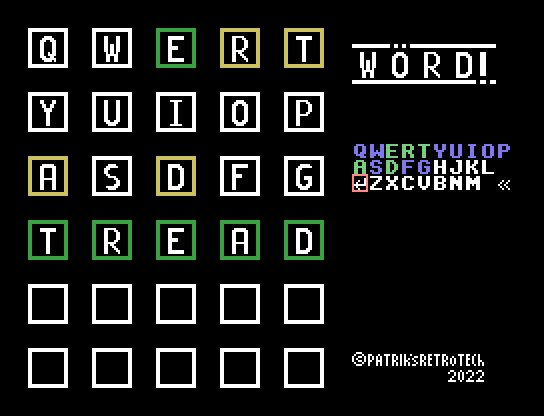 Arnaud de Klerk  𝐓𝐇𝐄 𝐅𝐈𝐋𝐄-𝐇𝐔𝐍𝐓𝐄𝐑 on X: MSXDev'22 - Word! The  2nd MSXDev'22 entry is here for you: Word! Play online:   Have fun! @msxall @FutureDiskMsx @msxsnatcher  @klaxmsx @MSXunderground @msxorg @Indie_RetroNEWS @