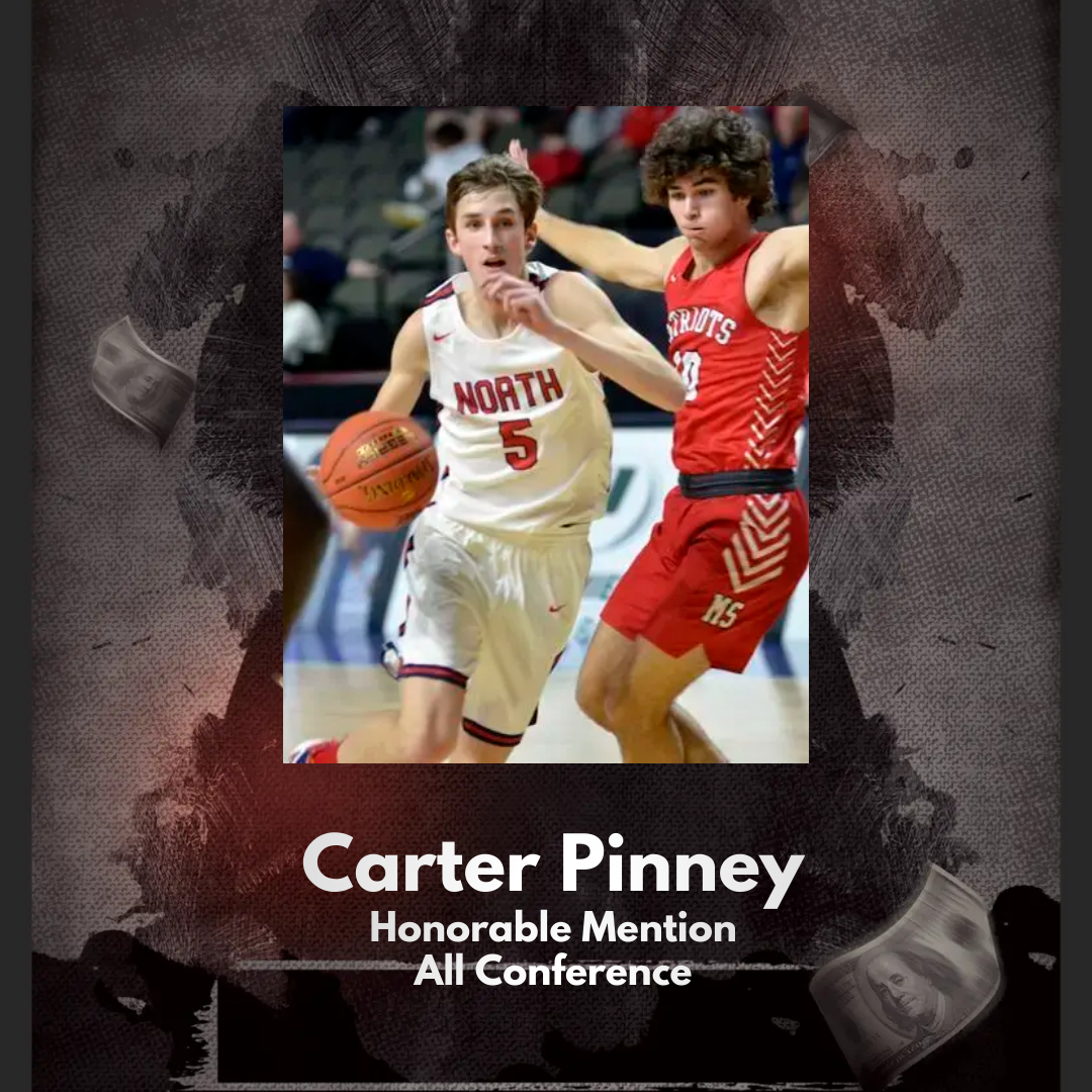 northstarshoops's tweet photo. Congrats to Senior @carterpinney1 for earning Honorable Mention MRAC All-Conference https://t.co/mgHxgIEETN