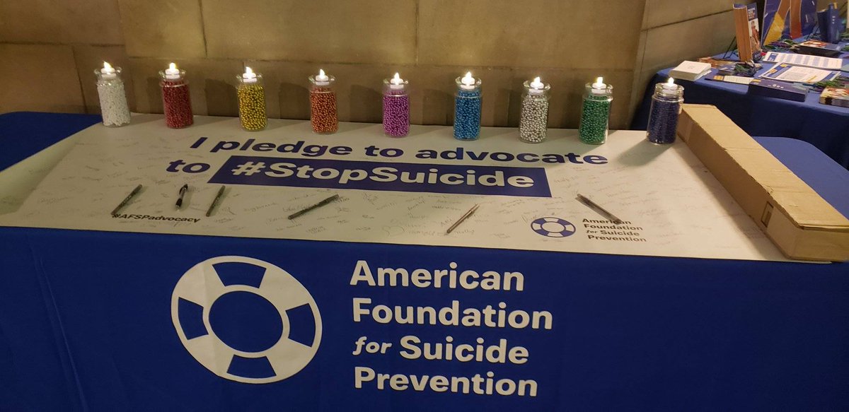 AFSPNebraska's tweet photo. AFSP Nebraska Advocacy day starts today with our virtual orientation this evening and then on Wednesday March 9th in-person. Our table displays are ready and will be set up all week!
#AFSPAdvocacy #BetheVoice #StopSuicide #AFSP #AFSPNebraska #NENeedsYou https://t.co/UpTbkyffrb