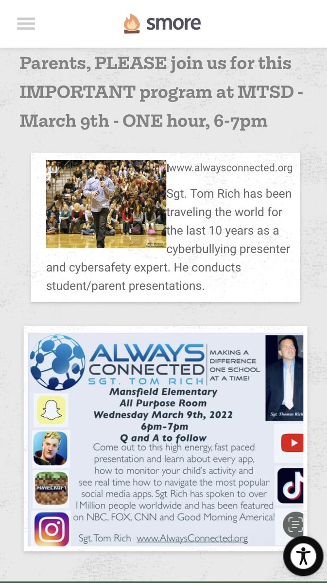 Reminder to all <a href="/Mansfieldtsd/">Mansfield Township School District</a> community members. <a href="/ccoscia2/">Caryn Coscia</a> <a href="/JohnMelitsky/">John Melitsky</a> <a href="/laurifav/">lauri favreau</a> <a href="/danielle_leva/">Danielle Samuels</a>