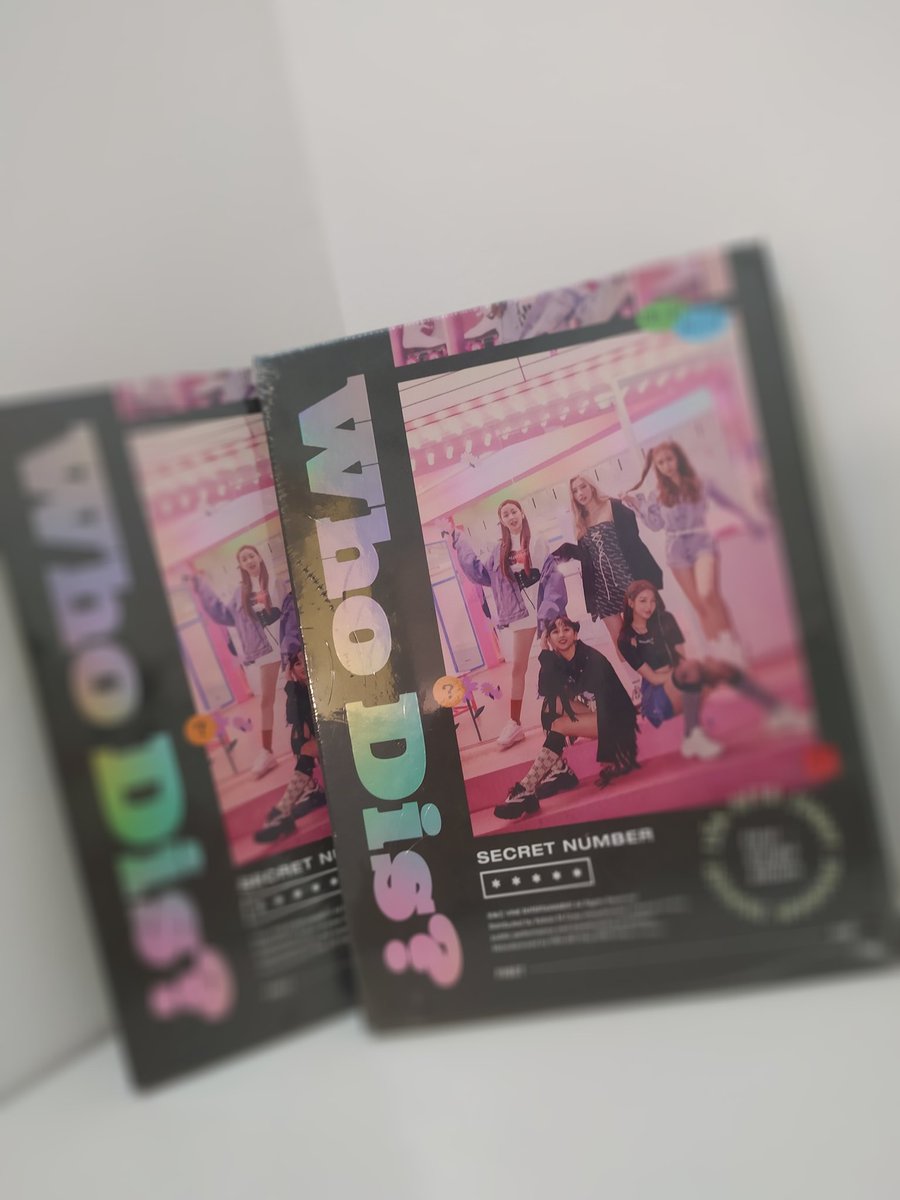 [Pronta entrega]

SECRET NUMBER - WHO DIS ?

💵 • 160,00
🚛 • Frete (Módico) incluso
✨ • Somente 1 disponível
🔥 • Álbum lacrado
💳 • forma de pagamento:
cartão crédito ou débito/boleto/transferência/pix/depósito
💌 • Dúvidas? Nós chame na DM

Compra pela Dm