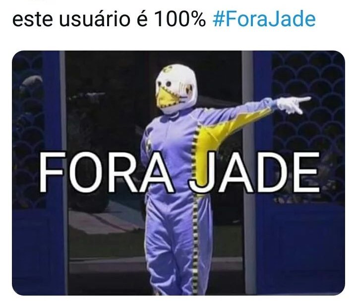 #foraJade #bbb22