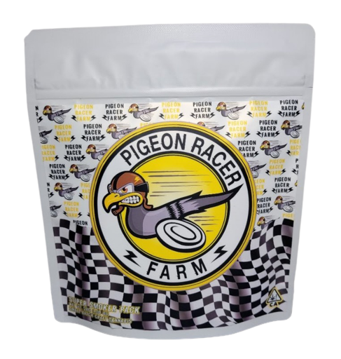 BudCars420's tweet photo. Pigeon Racer Farm Gelato 14g Hybrid THC: 18.3%.  Gelato is a cross between Sunset Sherbet and Thin Mint Girl Scout Cookies, named in homage to its sweet aroma. Also known as Larry Bird, Gelato (#33) was first cultivated in Northern California #pigeonracerfarm #gelato #BudCars https://t.co/7FkGIplwKu