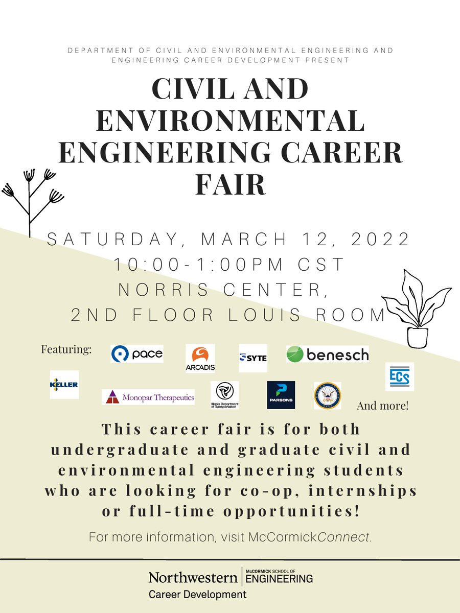 NUEngCareers's tweet photo. Don't miss this event this Saturday! https://t.co/qo8UbRG4Cj