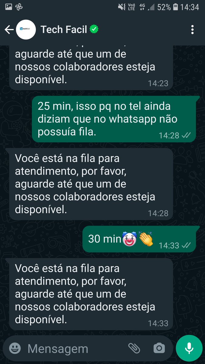 tiagoaugustorls's tweet photo. Parabéns @portoseguro o atendimento do #techfacil é ó uma 💩 https://t.co/N5jDRciov0