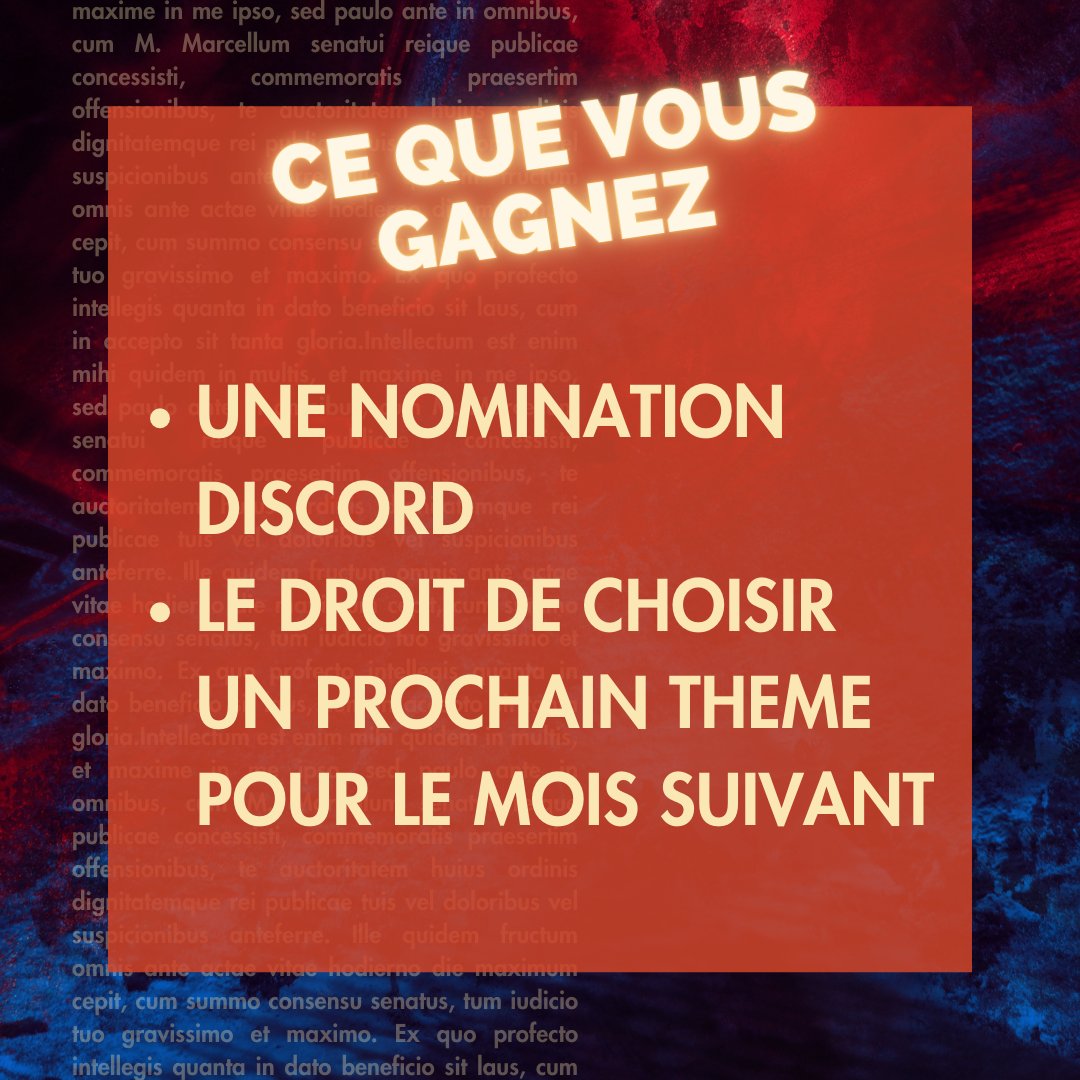 SupranCommunity's tweet photo. LE DÉFI SUPR'ART DU MOIS DE MARS !!!
Vous pouvez choisir 1, 2 et/ou les 3 thèmes proposé
Vous pouvez dessiner, écrire, composer, sculpter, chanter, etc...
Si vous souhaitez montrer votre magie, alors partagez votre art sur Instagram et ou Twitter avec le #défisuprart

#defi #art https://t.co/58xMZ4GYtf