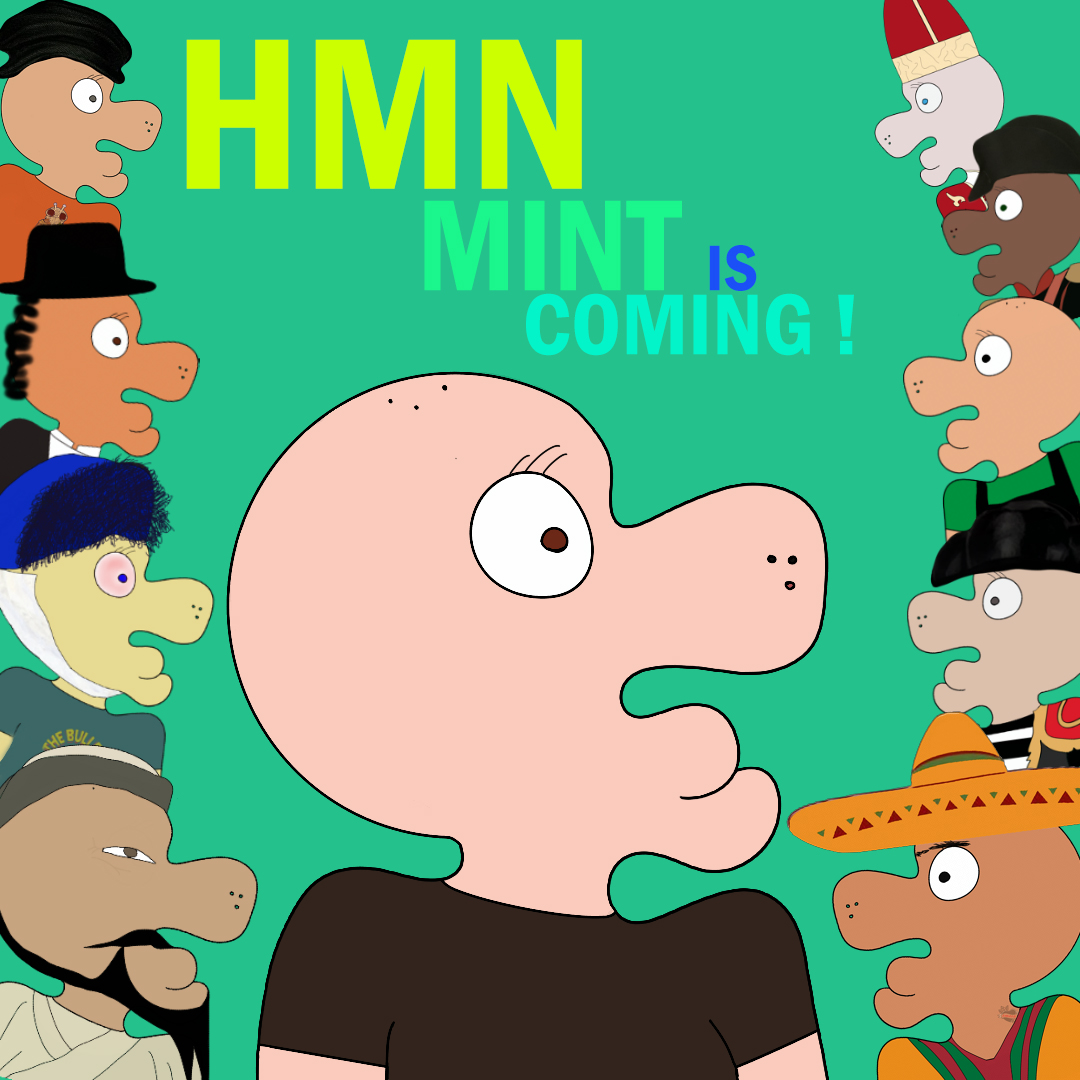 plus1simple's tweet photo. My new NFT project "HMN" mint is coming!!!
#opensea #nft #nftcommunity #nftinvestment #NFTartwork #nftartist #NFTminted #NFTCommunity #nfts #nftcollector #NFTs #nftcollectors #nftart #digitalarts #metaverse #digitalartist #nfthmn #hmn
#hmnnft https://t.co/zLkGCtibpq