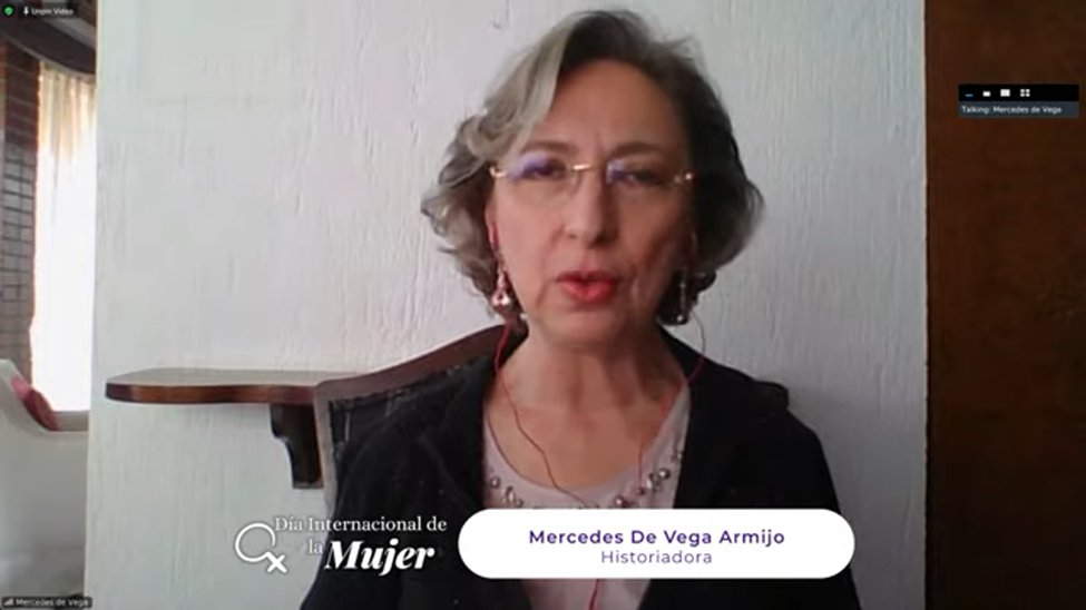 "El reto de las mujeres es atrevernos a esculpirnos a nosotras mismas, a atrevernos a ser quien nosotras queremos ser. Vivimos en una lucha permanente entre lo que nos fija en un ambiente cultural, político, familiar social y una tendencia a la transformación" <a href="/mdevega1/">Mercedes de Vega</a>