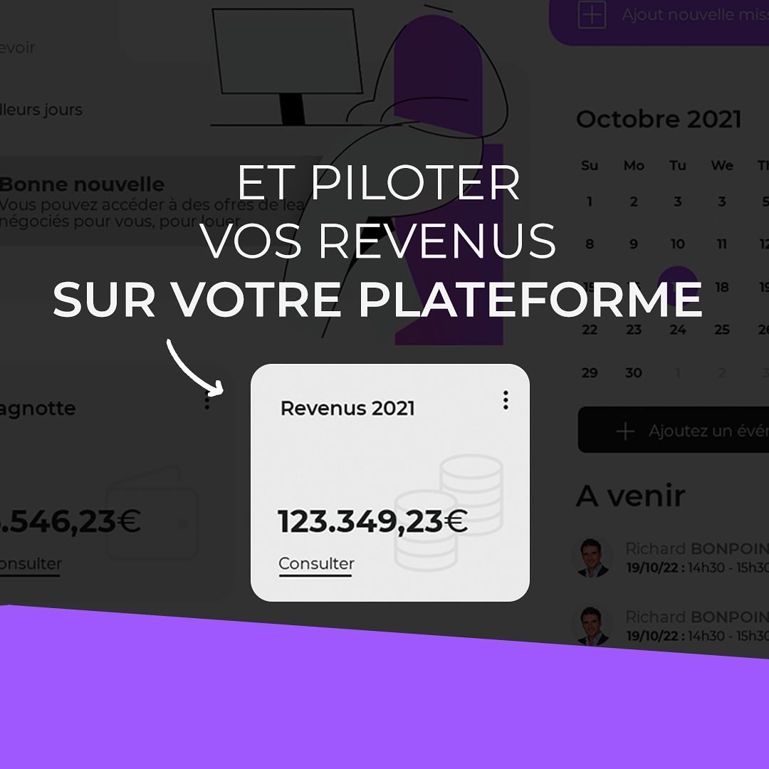 deuxpourcent_fr's tweet photo. Vous vous demandez où vous en êtes des paiements de vos clients ou de votre chiffre ?
Sur votre plateforme, plus besoin de vous poser ces questions, vous retrouvez toutes les infos en un coup d'oeil. 
Votre coach gère pour vous 😉

#freelance #portage #indépendants #plateforme https://t.co/TDa79mejNH