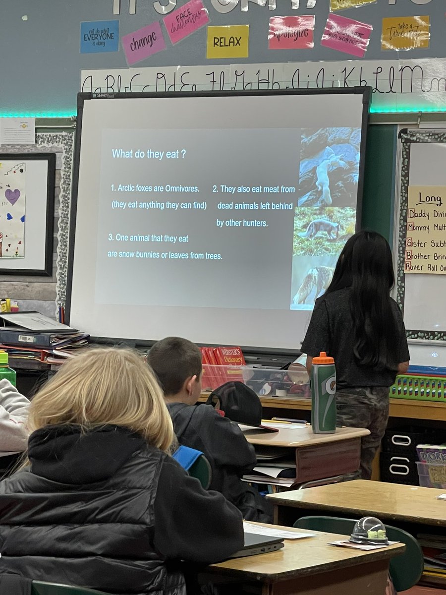 ejrussell2's tweet photo. Research presentations in grade 4!  So many interesting facts!  #EJRShiningStars https://t.co/cIHrLoqwEf