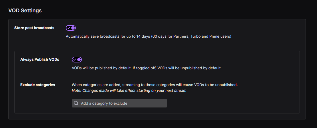 I was wondering why I was missing all sorts of clips on my channel as I was browsing through there. Turns out, <a href="/Twitch/">Twitch</a> <a href="/TwitchSupport/">Twitch Support</a> changed the VOD settings (clips aswell) #twitch #twitchstreamer #VOD #clips #smallstreamersupport #RT #ShadowPackGaming