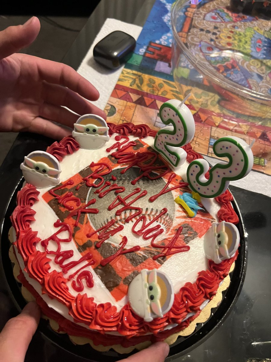 Happy birthday @WhiteSaltYT love you brother 💅

Picked this cake myself 😏