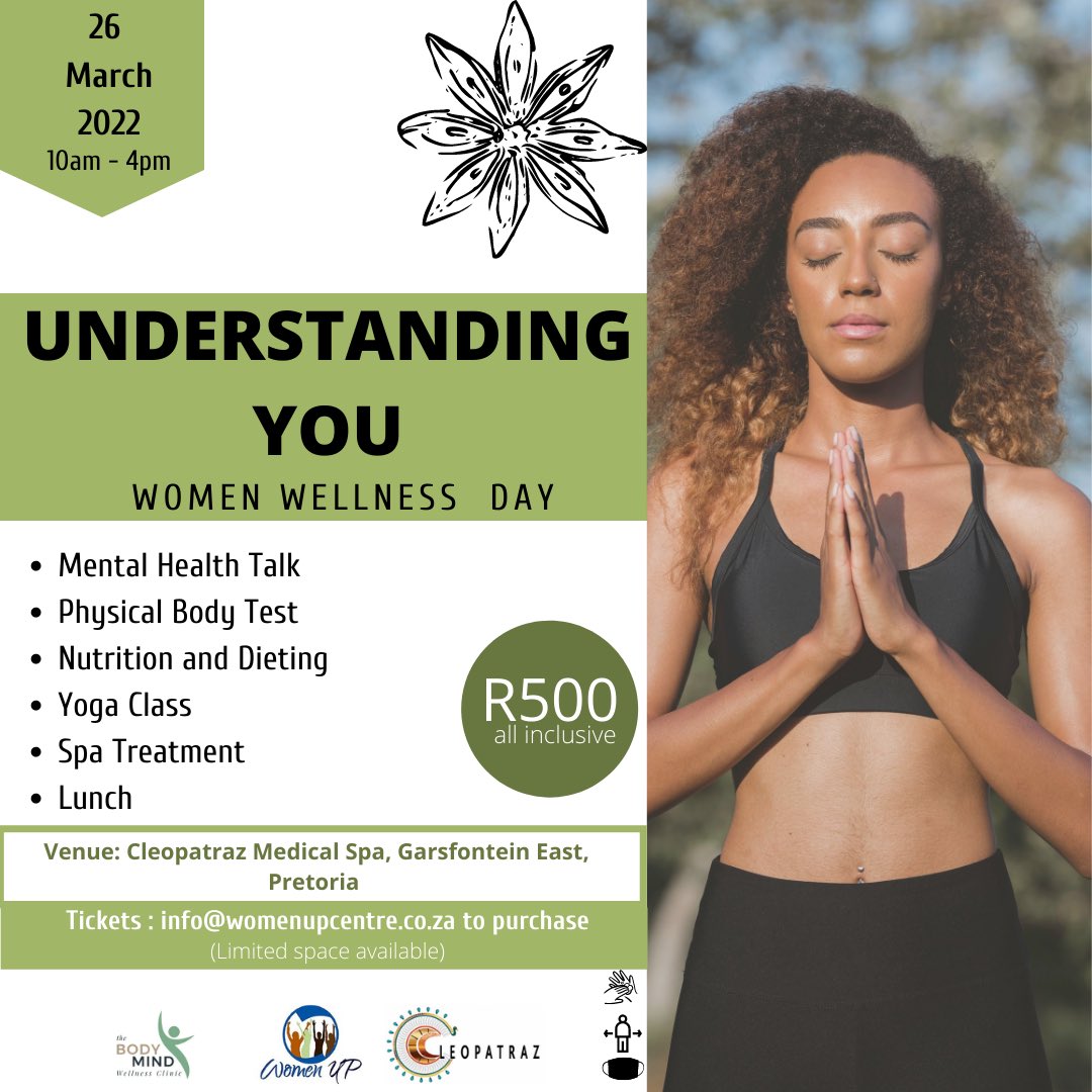 WomenUPEvents's tweet photo. Have you purchased your ticket to our Women Wellness Day  held on the 26th  March 2022 in Pretoria. info@womenupcentre.co.za to purchase ur ticket

#UncleWaffles #OperationDudula #rip #Foreigners https://t.co/z96mkADEmm