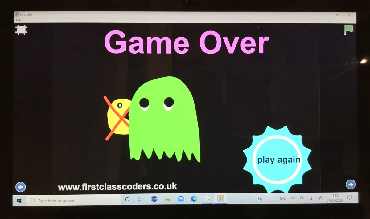 1stClass_Coders's tweet photo. Our class of 6-8 years are going to enjoy creating this game tomorrow.
https://t.co/oMBCUf7mqR
#PlayCodeGrow #Code #GirlsWhoCode #Gamer #Sutton #Merton #Tooting #SW19 #SouthLondonMums #Coder #codingclassesforkids #Learning https://t.co/BbzXT2gGKE