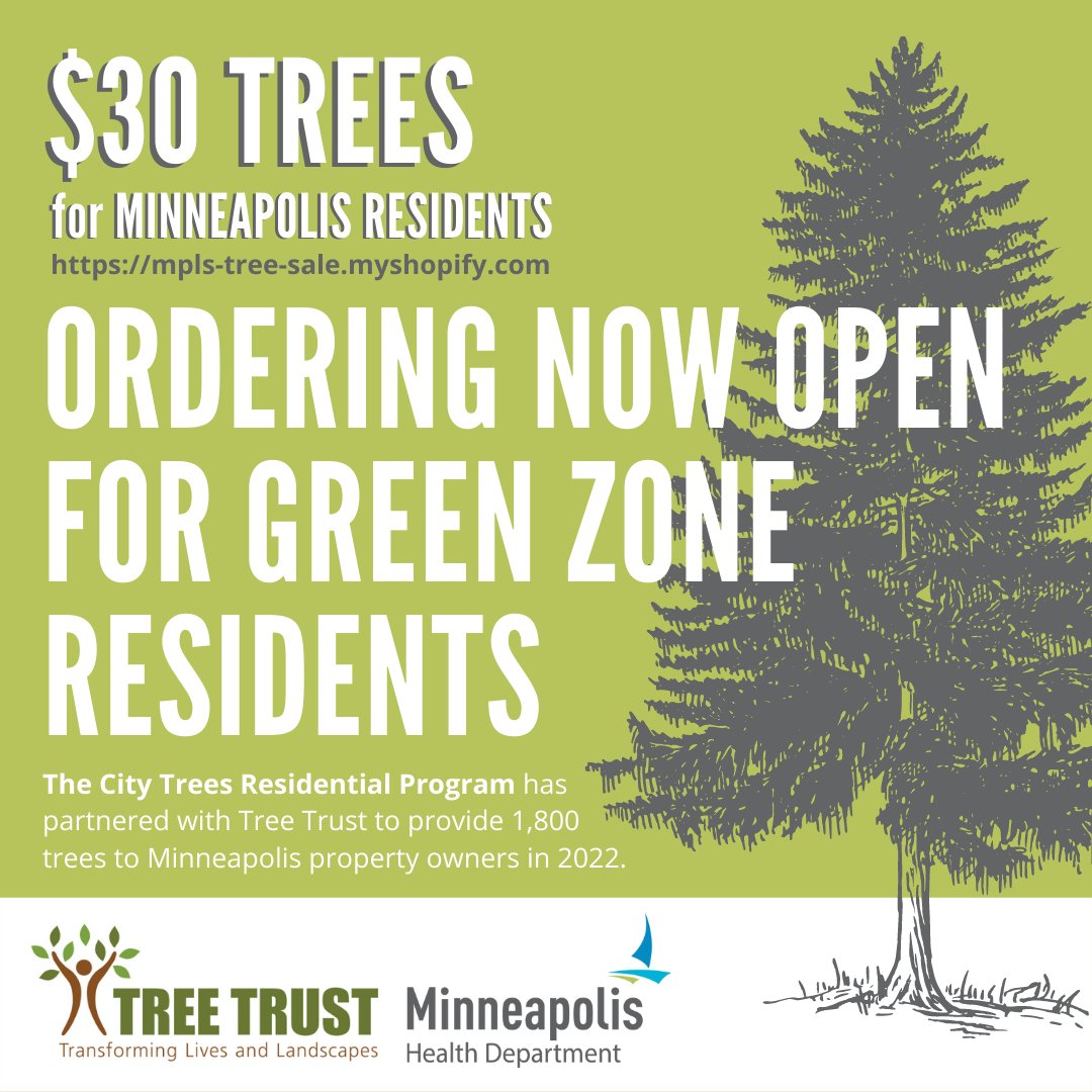 City of Minneapolis on Twitter "The City Trees Program has partnered