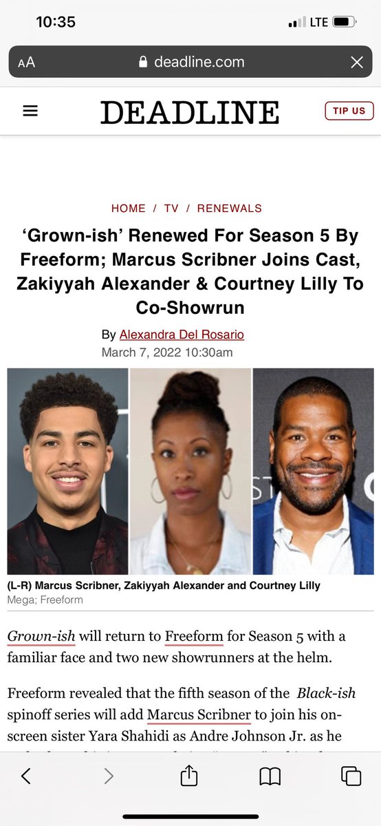 I’m joining the cast of @grownish ⚡️ See ya’ll at Cal U in season 5!