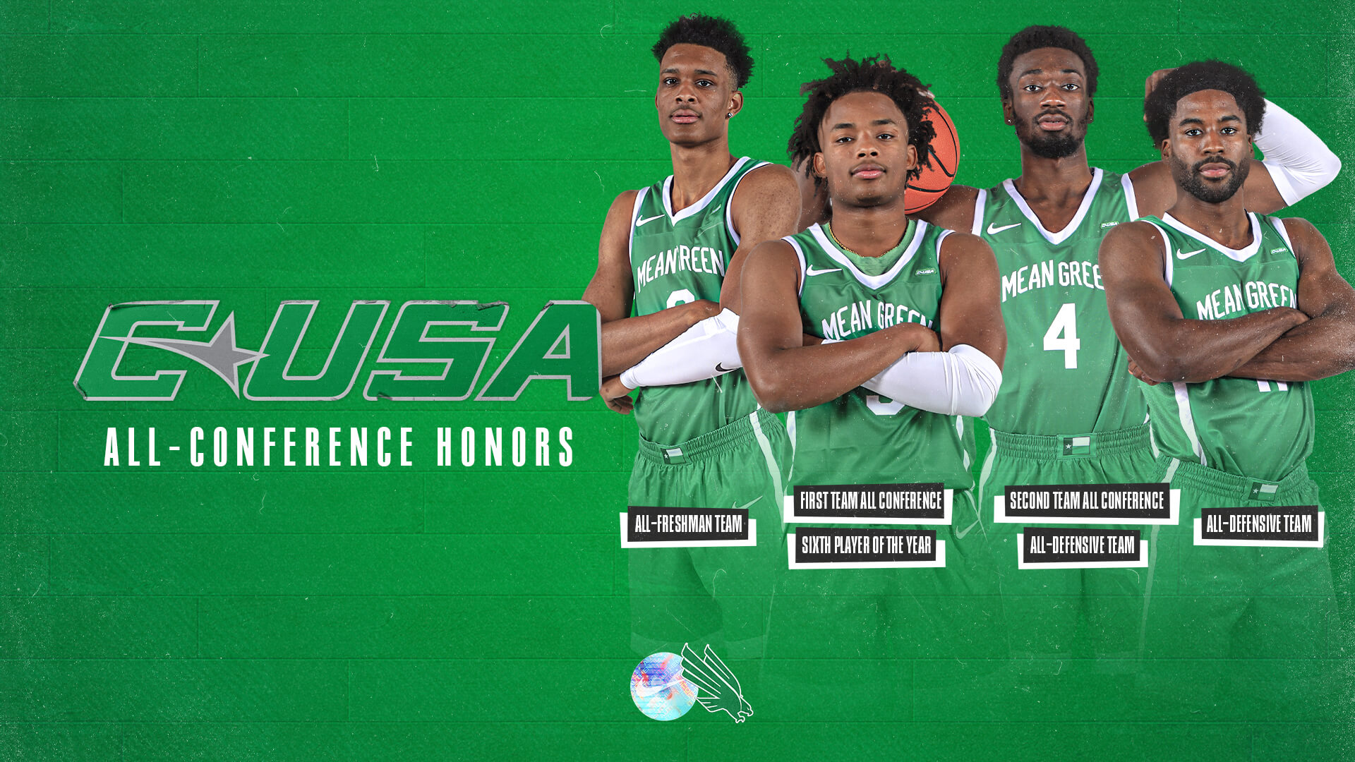 North texas hotsell basketball roster