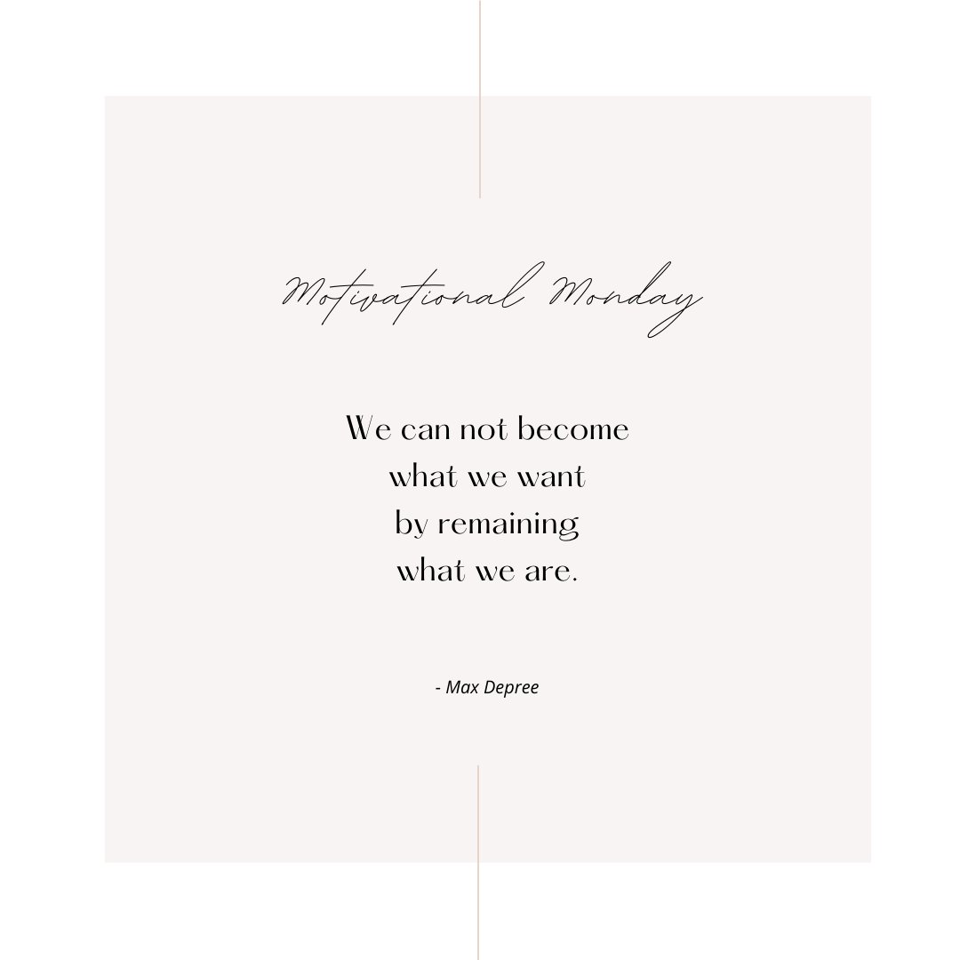 JCLWellness's tweet photo. Here's your Motivational Monday QOTD - it's just another way of saying: "If you change nothing, nothing will change!"
#motivationmonday #motivationalquote #mondaymotivation #motivationquotes
#goodchange #rescriptyou
#health #wellbeing #selfcare https://t.co/Zaa1NNYixh