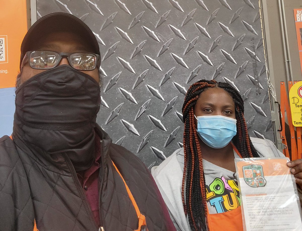That Home Depot Guy (@hdkesnel) on Twitter photo Congratulations to Shalisa O., 4112's March Cashier of the Month! Thank you for all you do on the Front End!
<a href="/MattWichner/">Matt Wichner</a>, @MaryLuke, <a href="/jonbaumann304/">Jon Baumann</a>, <a href="/raymondshack/">Raymond Shackelford</a>, @patgall41, <a href="/kimberlyF4112/">Kimberly Franco</a> Congratulations to Shalisa O., 4112's March Cashier of the Month! Thank you for all you do on the Front End!
<a href="/MattWichner/">Matt Wichner</a>, @MaryLuke, <a href="/jonbaumann304/">Jon Baumann</a>, <a href="/raymondshack/">Raymond Shackelford</a>, @patgall41, <a href="/kimberlyF4112/">Kimberly Franco</a>
