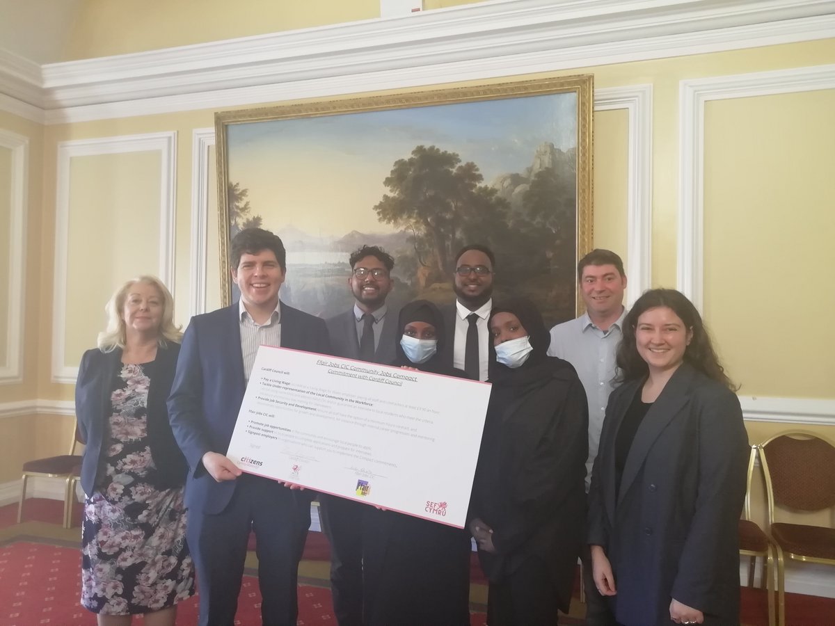 cardiffcouncil's tweet photo. โ๏ธ Cardiff Council becomes first Local Authority in Wales to sign the Community Jobs Compact
Today, Cardiff Council has signed the Community Jobs Compact which will help promote job opportunities in the community and support local people to apply https://t.co/ztOCsv7dB6
#RETCDF https://t.co/4T52dkiumD