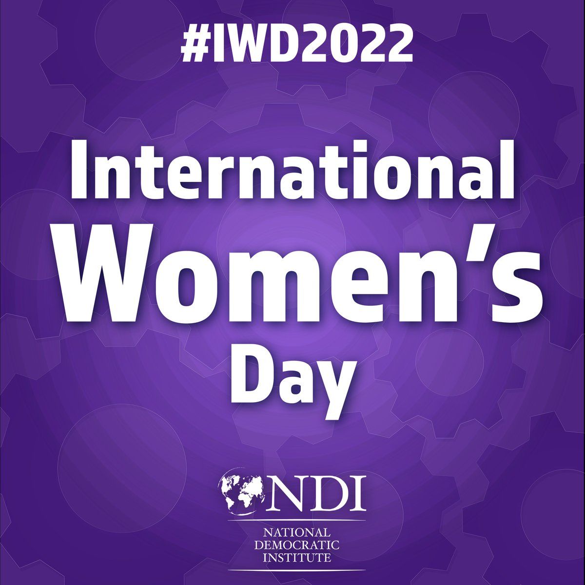 HAPPY #InternationalWomensDay2022 !
<a href="/NDI/">National Democratic Institute</a>, we believe that women's leadership is imperative for any sustainable #climate action plan.
#LeadingTowardSustainability #IWD2022