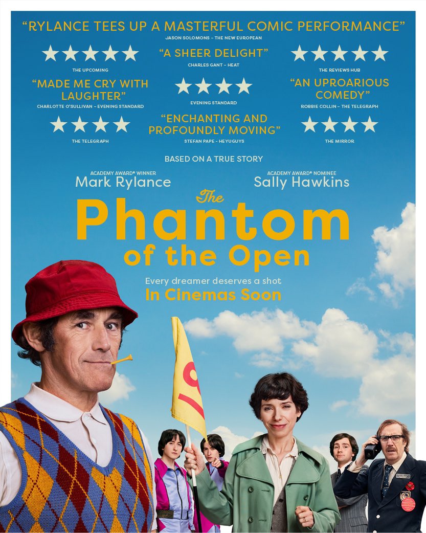 yourgolftravel's tweet photo. On the 18th of March, a new golf film will hit cinemas… 🎥
QUESTION: What’s the greatest golf movie of all time? #GolfFilms
Are you planning to watch @PhantomOfOpen?
https://t.co/NwMBWVW7NO https://t.co/tnjPDv4gHc