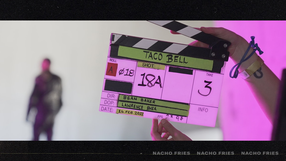 That's a wrap! 🎬 Keep your eyes peeled for some spicy behind-the-scenes content. #FriesChallenge